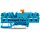 Wago 2002-1874 4-Leiter- Trenn- und Messklemme Blau