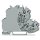 Wago 2002-2208/099-000 Doppelstockklemme Grau