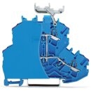 Wago 2002-2209/099-000 Doppelstockklemme Blau