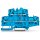 Wago 2002-2709 Doppelstockklemme Blau