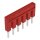 Wago 2002-406/000-005 Brücker 6-fach Rot