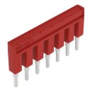 Wago 2002-407/000-005 Brücker 7-fach Rot