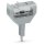 Wago 2002-880/1000-411 Bauelementestecker Grau