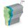 Wago 2020-109/000-039 1-Leiter-Federleiste Mehrfarbig