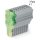Wago 2020-110/000-037 1-Leiter-Federleiste Mehrfarbig