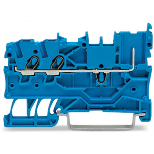 Wago 2020-1304 2-Leiter/1-Pin-Basisklemme Blau