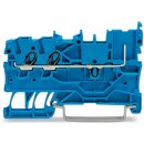 Wago 2020-1304 2-Leiter/1-Pin-Basisklemme Blau