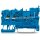 Wago 2020-1304 2-Leiter/1-Pin-Basisklemme Blau