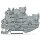 Wago 2020-2203 1Leiter/1Pin Doppelstockklemme Grau