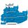 Wago 2020-2234 1Leiter/1Pin Doppelstockklemme Blau