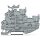 Wago 2020-2238 2Leiter/1Pin Doppelstockklemme Grau