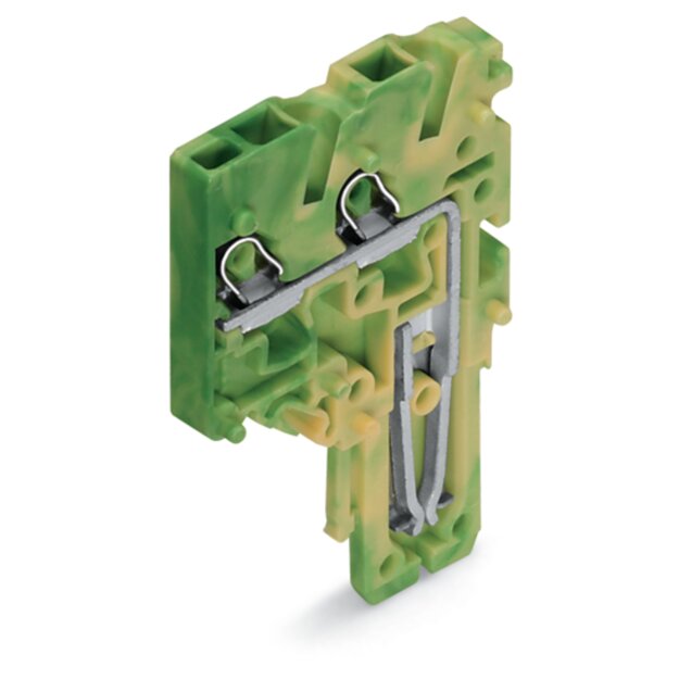 Wago 2020-287 2-Leiter-Endmodul Grün/gelb