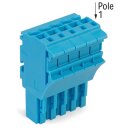 Wago 2022-105/000-006 1-Leiter-Federleiste Blau