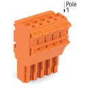Wago 2022-105/000-012 1-Leiter-Federleiste Orange