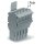 Wago 2022-105/123-000 1-Leiter-Federleiste Grau
