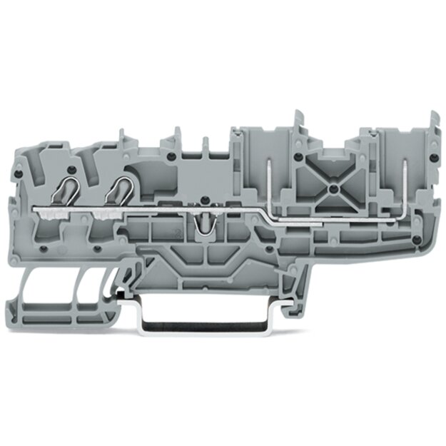 Wago 2022-1402 2-Leiter/2-Pin-Basisklemme Orange
