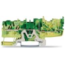 Wago 2022-1407/999-953 2-Leiter/2-Pin-PE-Basisklemme...