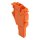 Wago 2022-162 1-Leiter-Anfangsmodul Orange