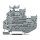 Wago 2022-2233/999-953 1Leiter/1Pin Doppelstockklemme Grau