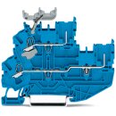 Wago 2022-2234/999-953 1Leiter/1Pin Doppelstockklemme Blau