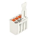 Wago 2091-1104 1-Leiter-Federleiste Grau
