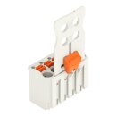 Wago 2091-1105/002-000 1-Leiter-Federleiste Grau