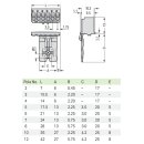 Wago 2091-1106/002-1000 1-Leiter-Federleiste Grau