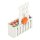 Wago 2091-1107/002-000 1-Leiter-Federleiste Grau