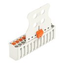 Wago 2091-1112/002-000 1-Leiter-Federleiste Grau
