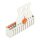 Wago 2091-1112/002-000 1-Leiter-Federleiste Grau