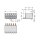 Wago 2091-1155/000-1000 1-Leiter-THT-Federleiste