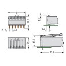 Wago 2091-1324/200-000 THR-Federleiste abgewinkelt