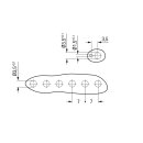Wago 2091-1523/020-000 1-Leiter-Stiftleiste Grau