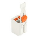 Wago 2092-1102/002-1000 1-Leiter-Federleiste Grau