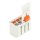 Wago 2092-1104/002-000 1-Leiter-Federleiste Grau