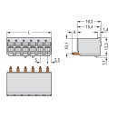 Wago 2092-1173/000-1000 1-Leiter-THT-Federleiste