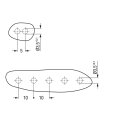 Wago 2092-1522/020-000 1-Leiter-Stiftleiste Grau