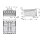 Wago 2092-1525/002-000 1-Leiter-Stiftleiste Grau