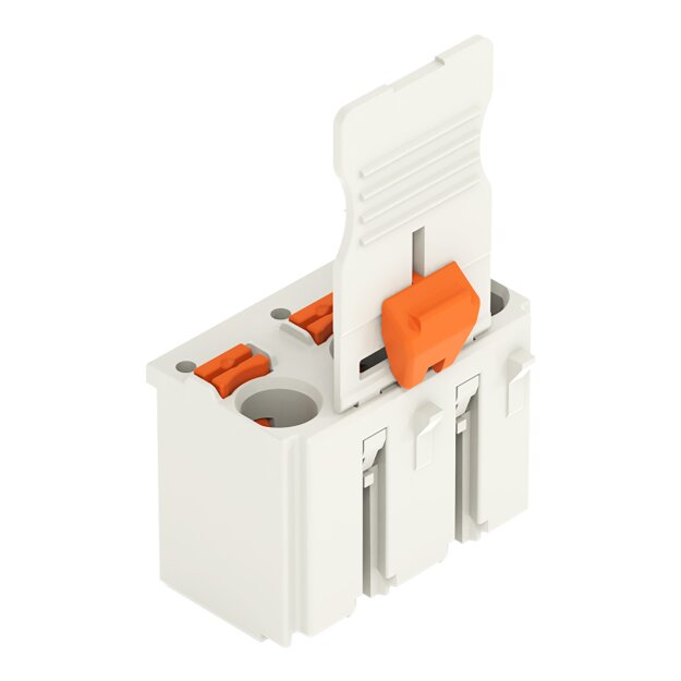 Wago 2092-3103/002-000 1-Leiter-Federleiste Grau