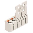 Wago 2092-3105 1-Leiter-Federleiste Grau