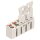 Wago 2092-3105 1-Leiter-Federleiste Grau