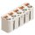 Wago 2092-3125 1-Leiter-Federleiste Grau