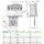 Wago 2092-3505/002-000 1-Leiter-Stiftleiste Grau