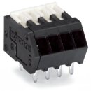 Wago 218-107/000-604 THR-Leiterplattenklemme Schwarz