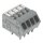 Wago 218-108 Leiterplattenklemme Grau