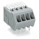 Wago 218-505 Leiterplattenklemme Grau