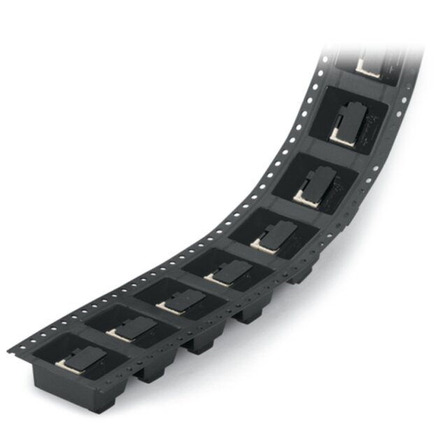 Wago 218-507/000-604/997-405 THR-Leiterplattenklemme Schwarz
