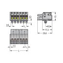 Wago 2231-110/008-000 1-Leiter-Federleiste