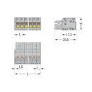 Wago 2231-110/026-000 1-Leiter-Federleiste