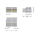 Wago 2231-116/026-000 1-Leiter-Federleiste